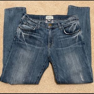 Current Elliot size 25 slim boyfriend style jeans